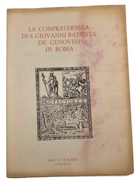 La confraternita di S. Giovanni Battista de' Genovesi in Roma. …