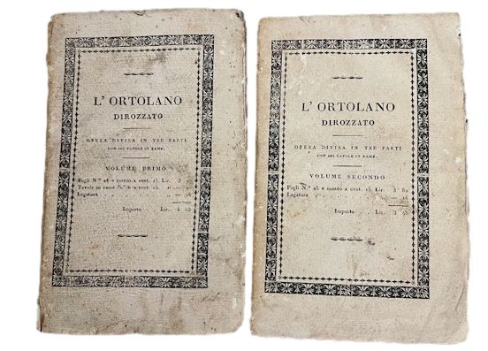 L'ortolano dirozzato di Filippo Re Cavaliere dell'Ordine della Corona Ferrea, …