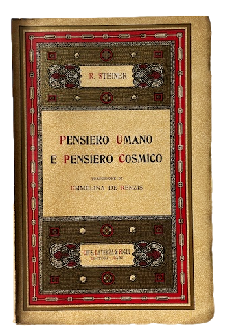 Pensiero Umano e Pensiero Cosmico traduzione di Emmelina de Renzis