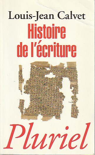 Histoire de l'écriture,