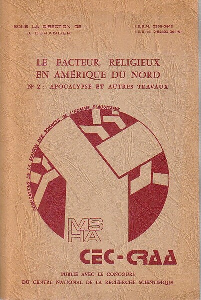 Le facteur religieux en Amérique du Nord n° 2: - …