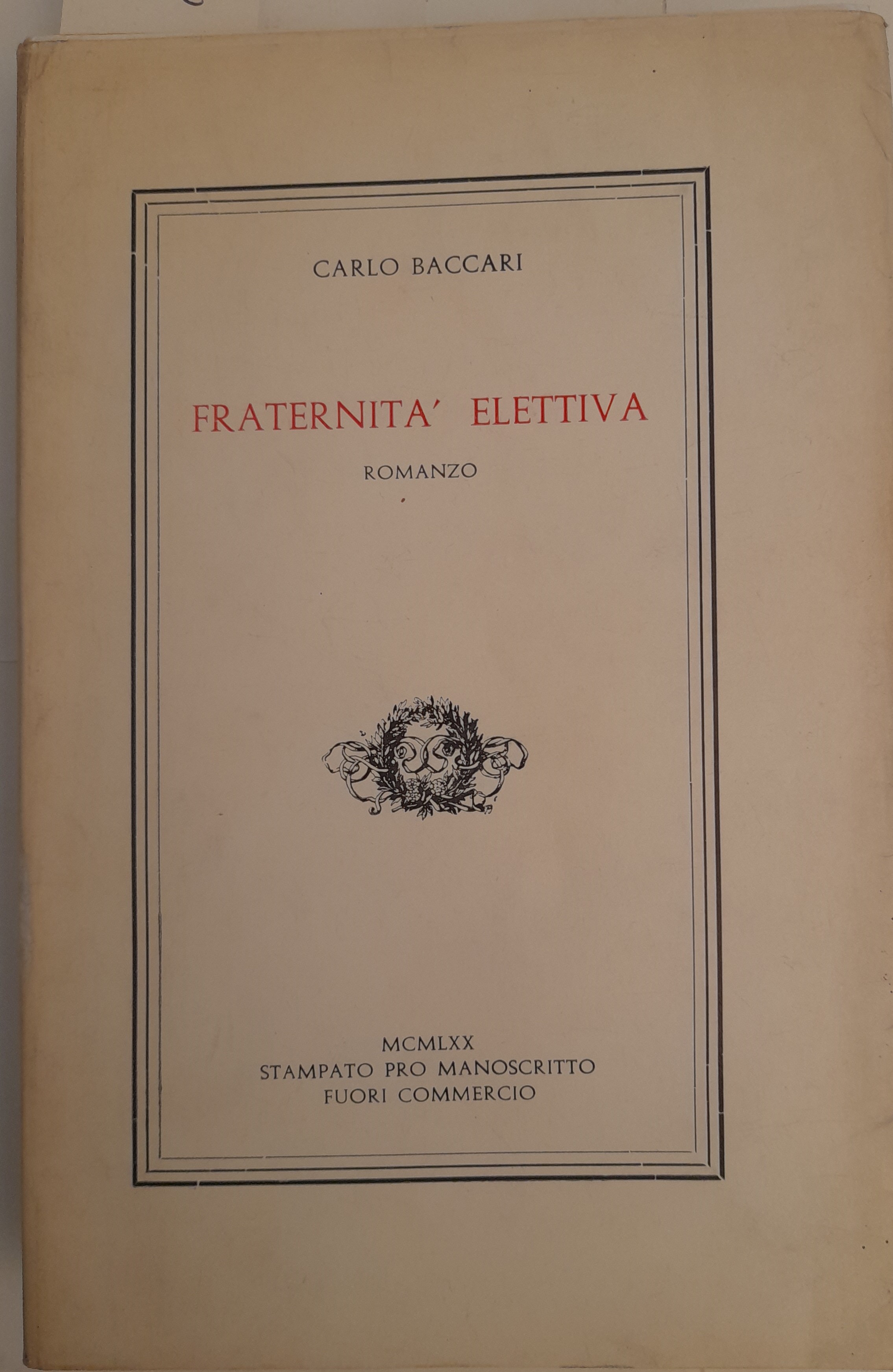 Fraternità elettiva