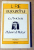 Le Père Goriot d'Honoré de Balzac.