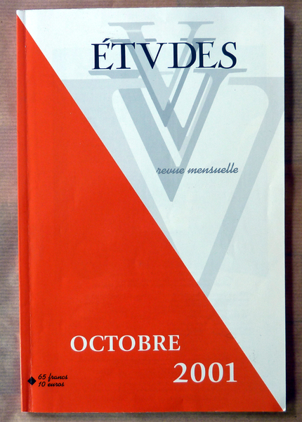 Etudes. Revue Mensuelle. Octobre 2001.