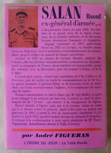 Salan Raoul ex-Général d'Armée.