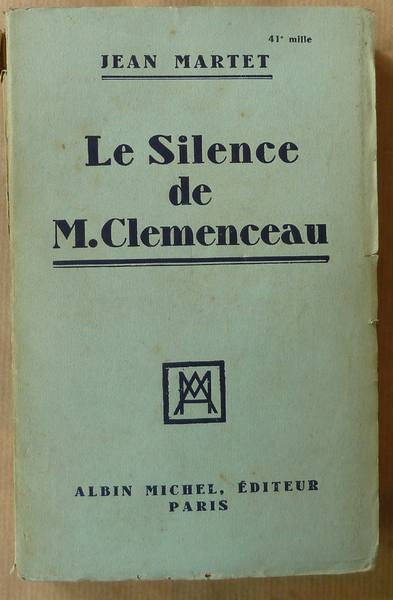 Le Silence de M. Clémenceau.