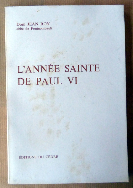 L'Année Sainte de Paul VI.