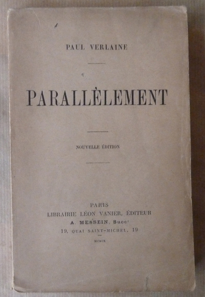 Parrallèllement.