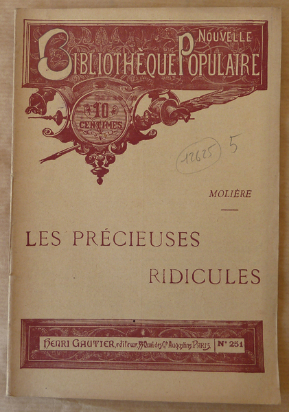 Les Précieuses Ridicules.