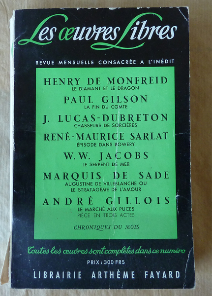 Les Oeuvres Libres.