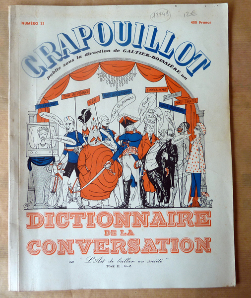 Crpouillot N°33. Dictionnaire de la Conversation ou "L'Art de Briller …