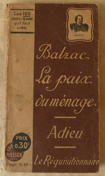 La Paix du Ménage-Adieu-Le Réquisitionnaire.