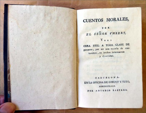 Cuentos Morales por el Senor Ymbert Y***obra util a toda …