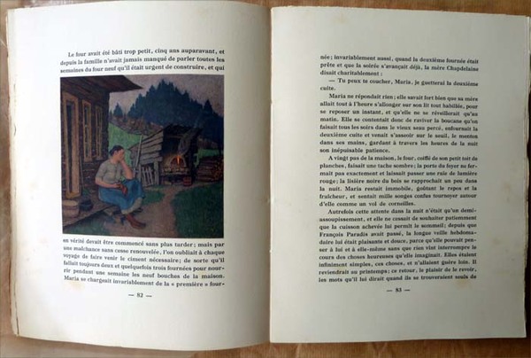 Maria Chapdelaine. Illustrations de Clarence Gagnon.