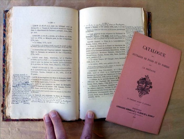 Bibliographie de La Bretagne ou Catalogue Général des ouvrages historiques, …