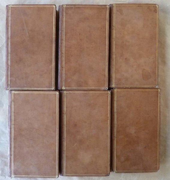 Oeuvres du Comte Antoine Hamilton. (Complètes en 6 vol.).