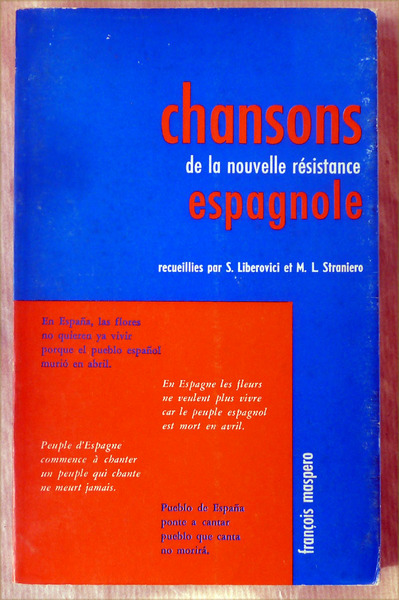 Chansons de La Nouvelle résistance Espagnole.