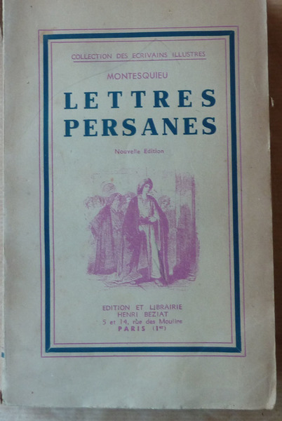 Lettres Persanes.