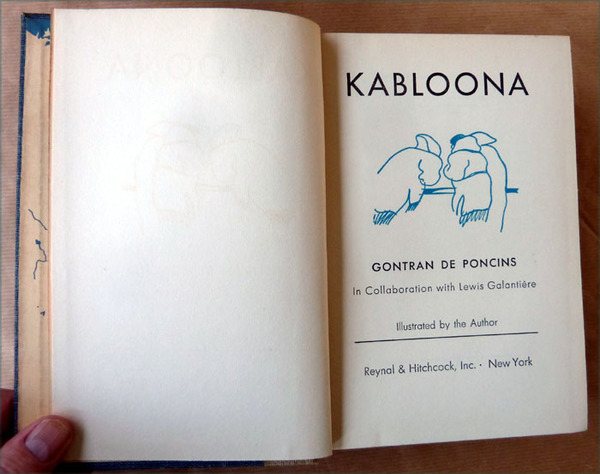 Kabloona. Illustré par l'auteur.