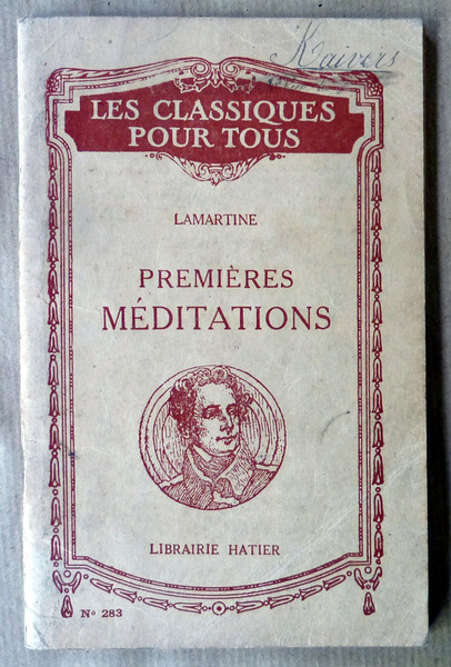 Premières Méditations.