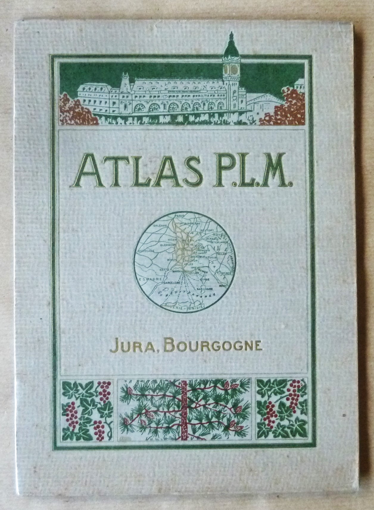 Atlas PLM. Jura. Bourgogne. Franche-Comté-Bresse-Dijonnais-Aussois-Morvan-Nivernais.