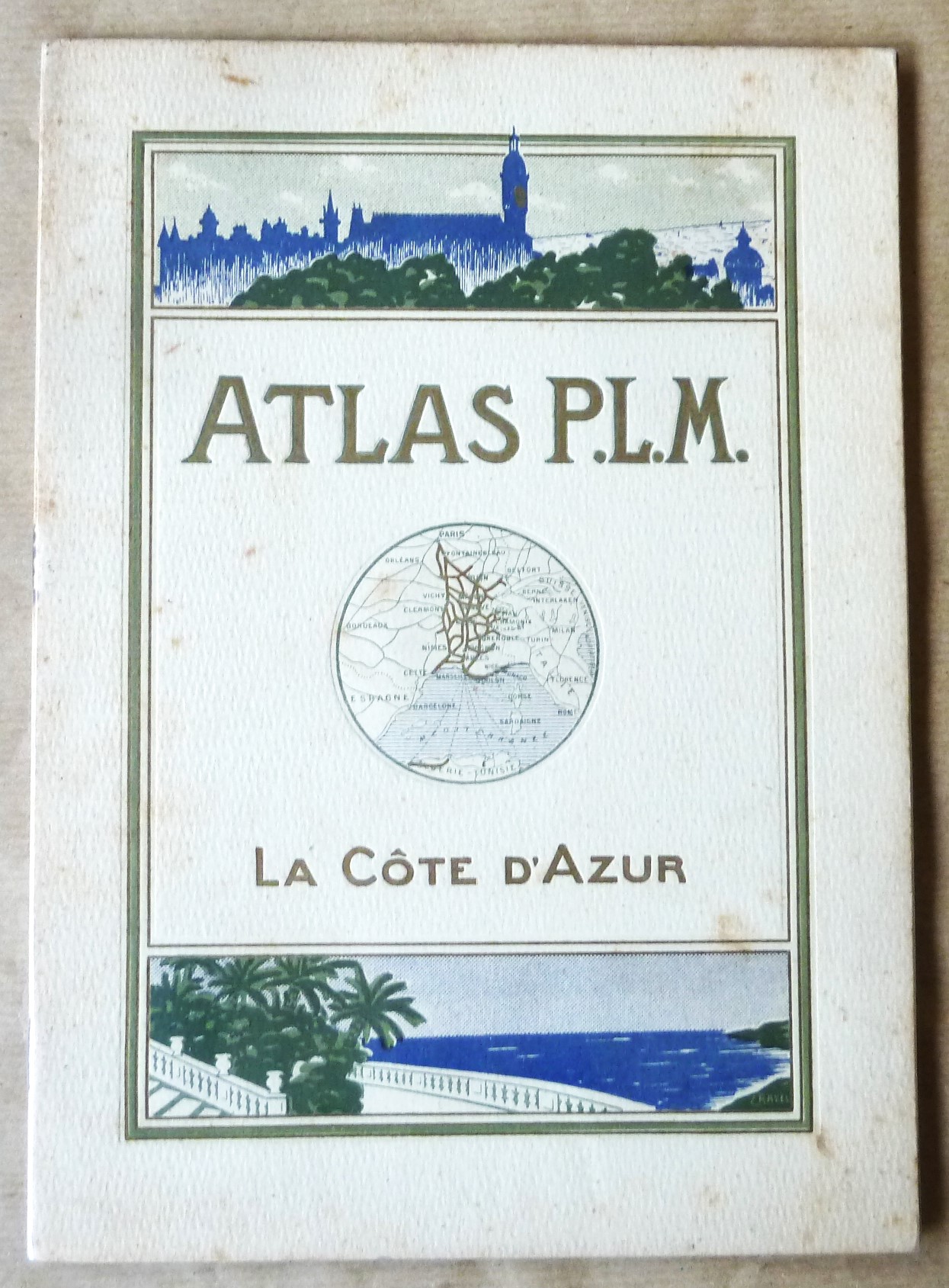 Atlas PLM. La Côte d'Azur. De Marseille à Vintimille.
