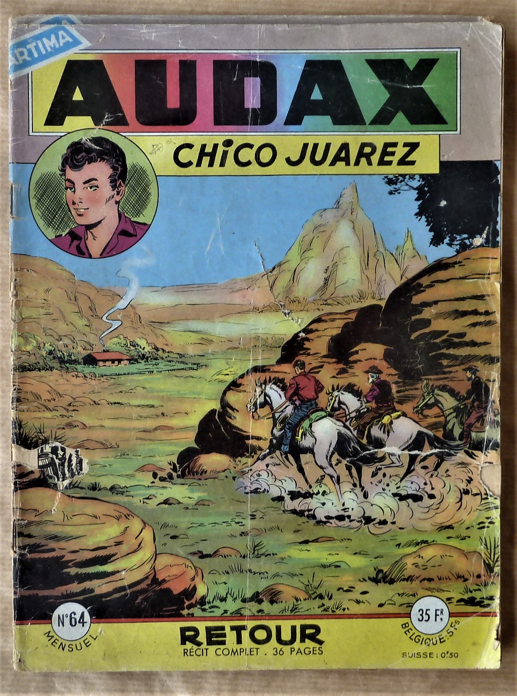 Audax N°64. Chico Juarez; "Retour".