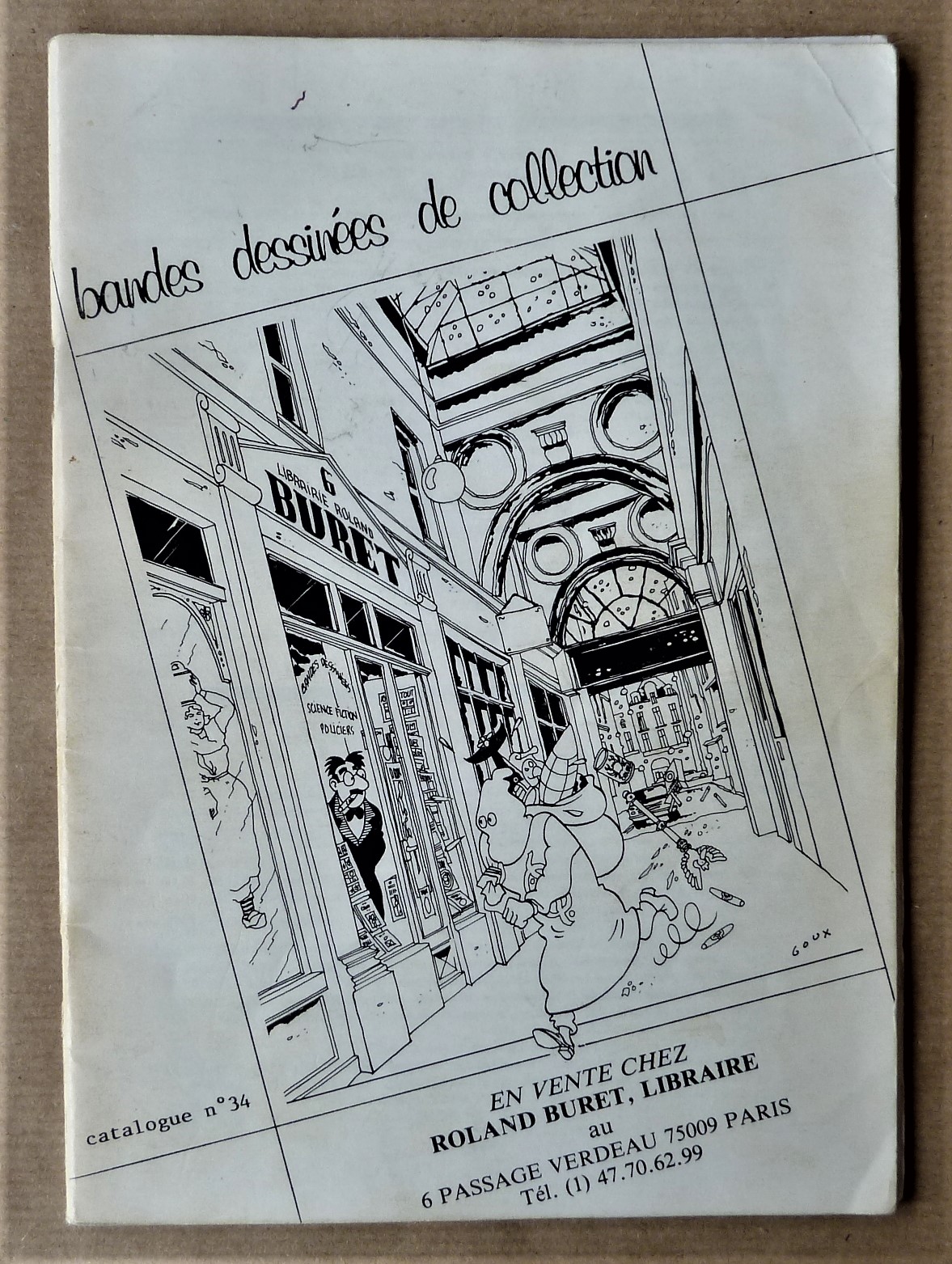 Bandes Dessinées de Collection. Catalogue N°34.