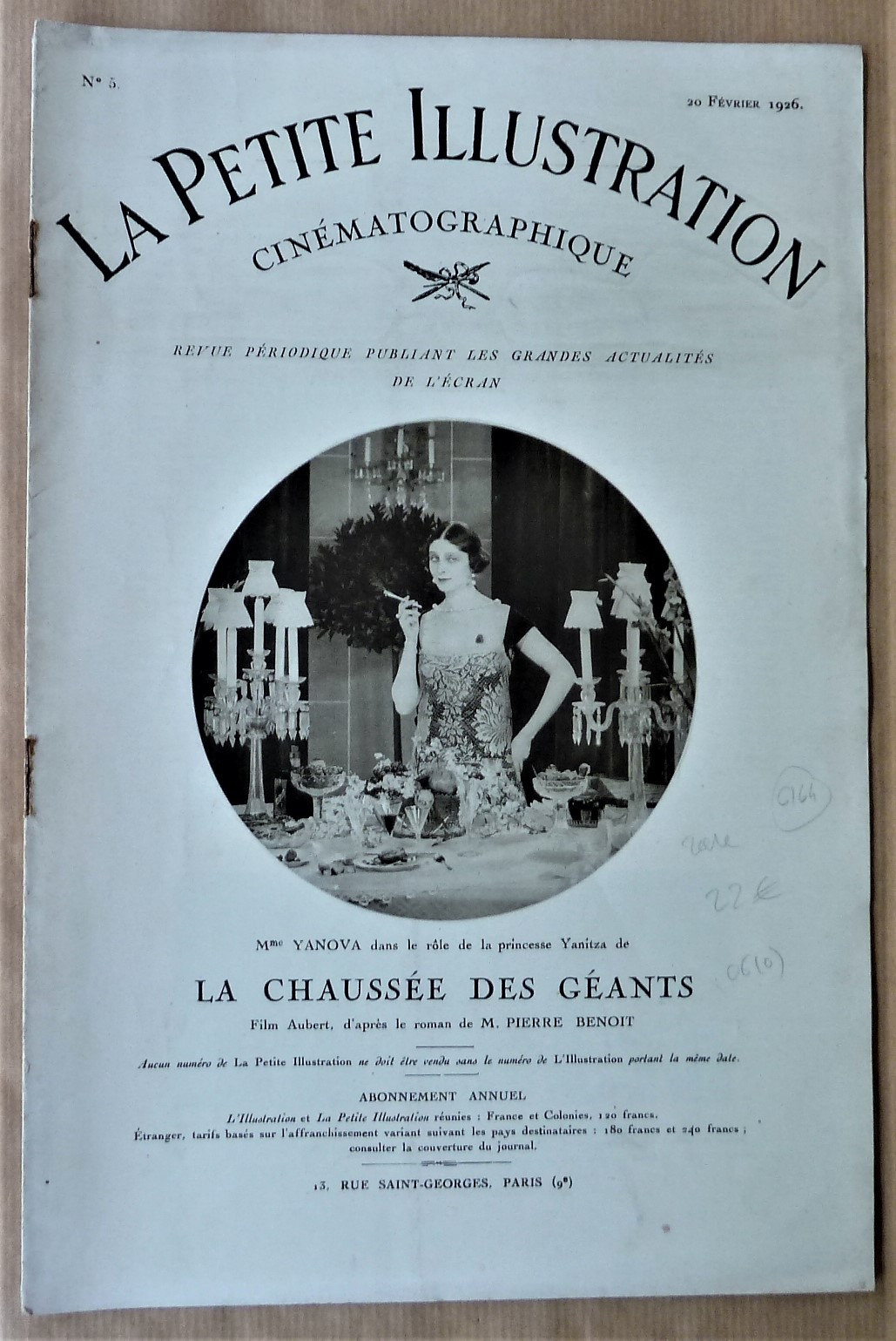 La Chaussée des Géants. Avec Mme Yanova.