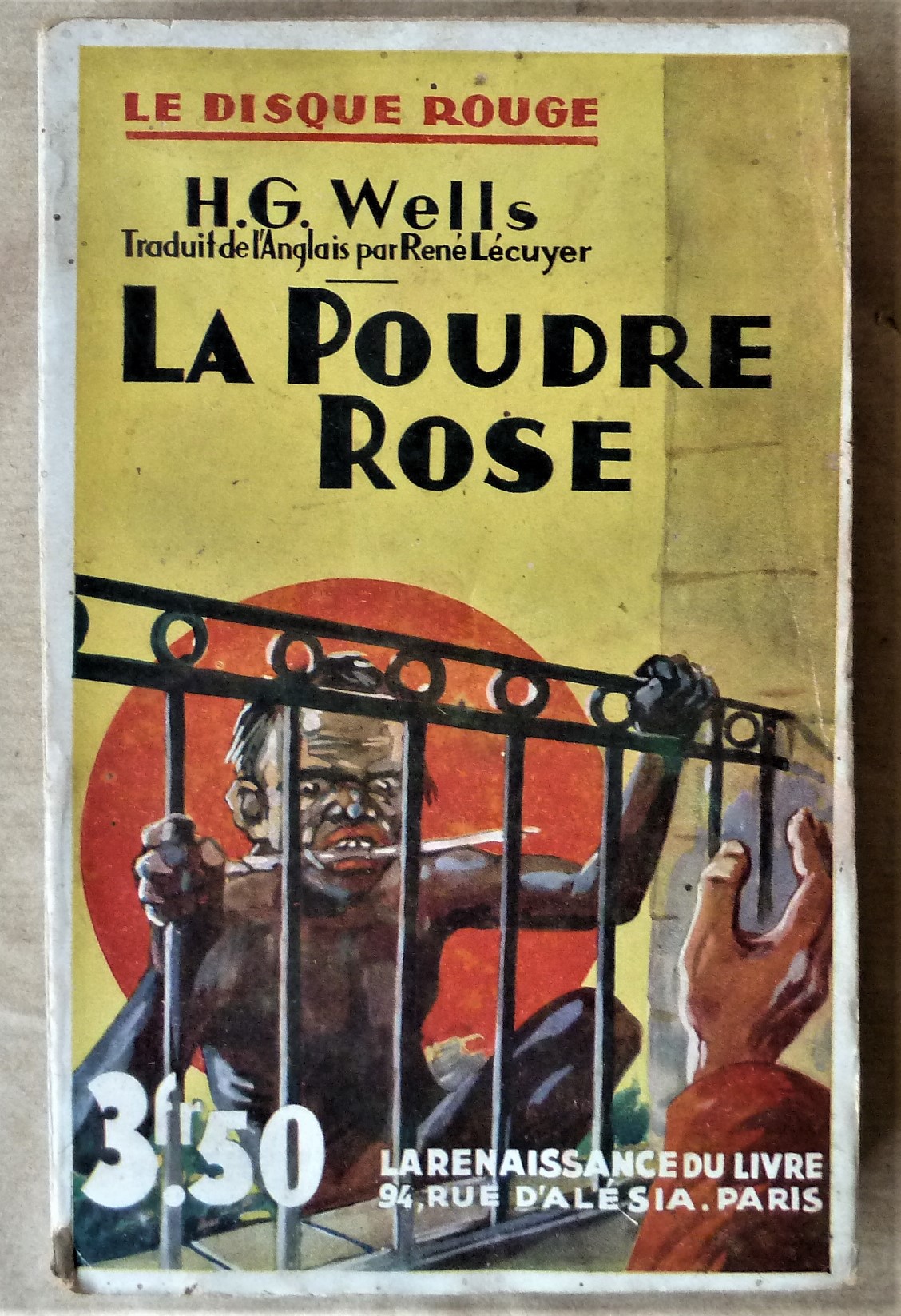 La Poudre Rose. Collection "Le Disque Rouge".