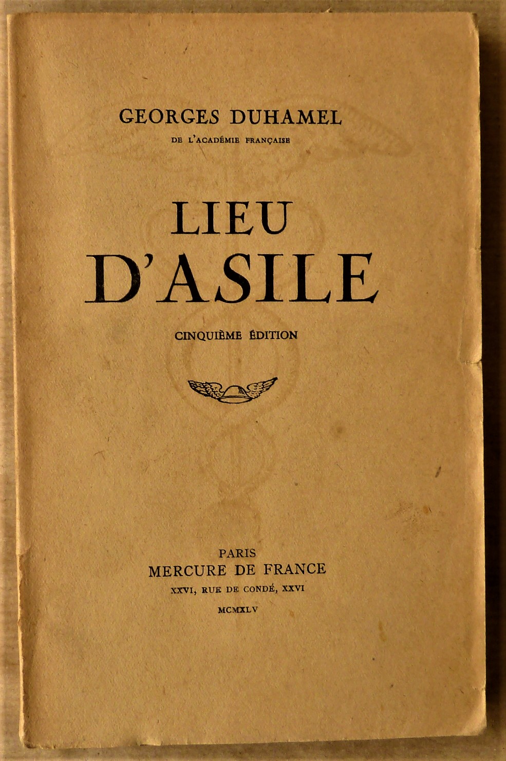 Lieu d'Asile.