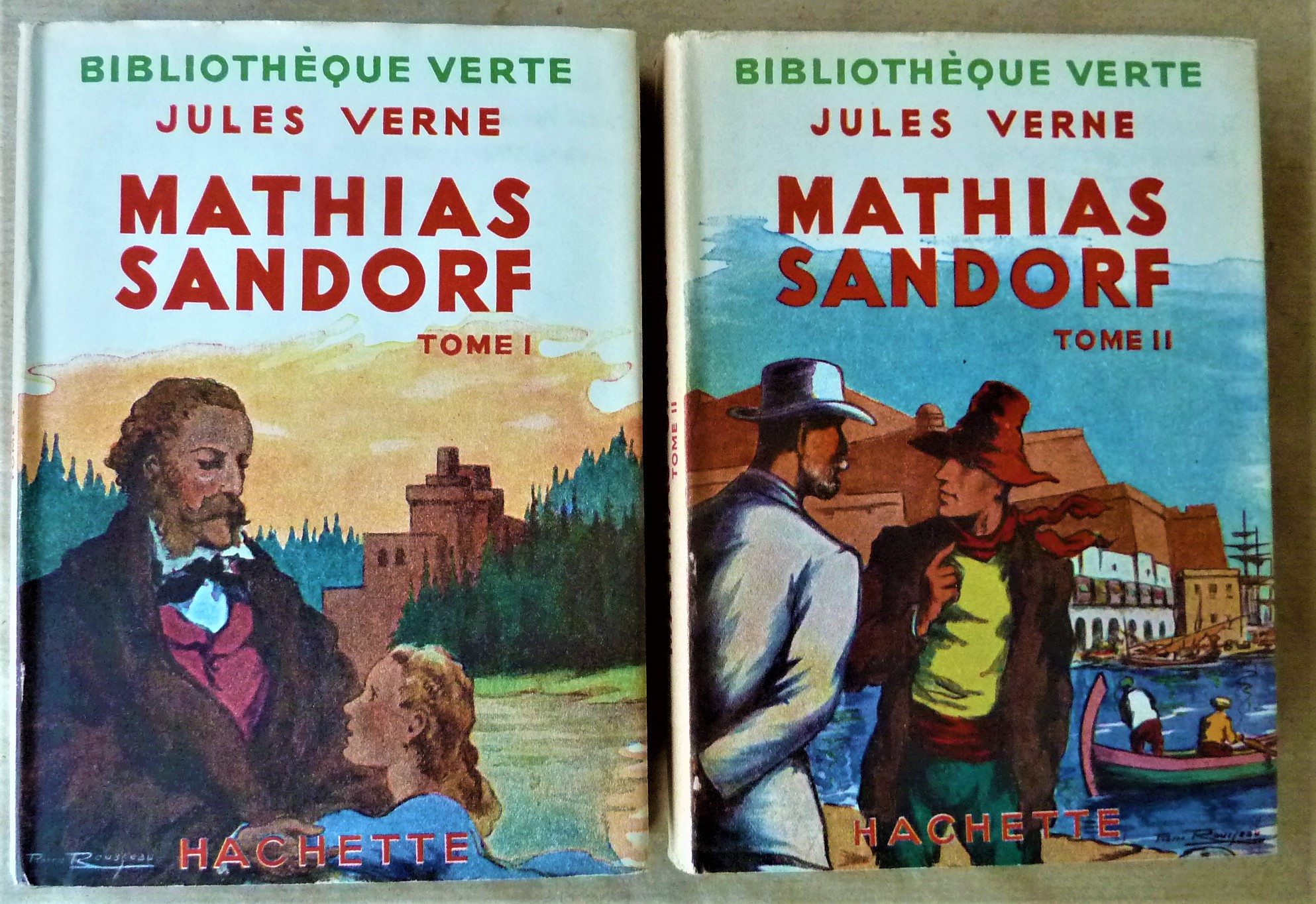 Mathias Sandorf. Tomes 1 et 2.