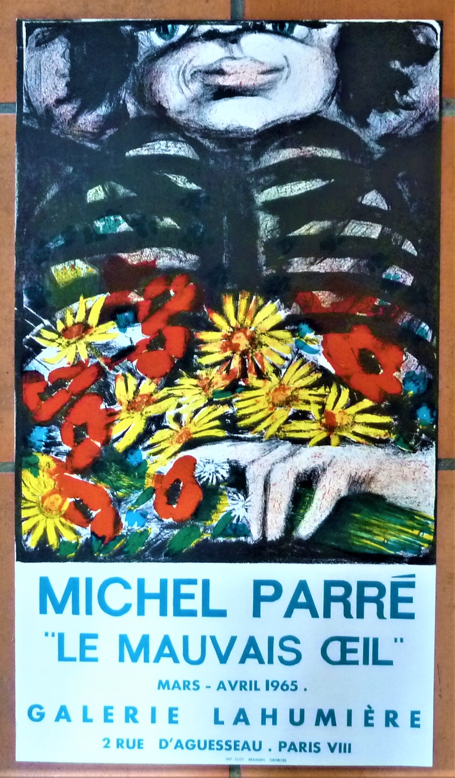 Michel Parré; "Le Mauvais Oeil". Affiche éditée à l'occasion de …