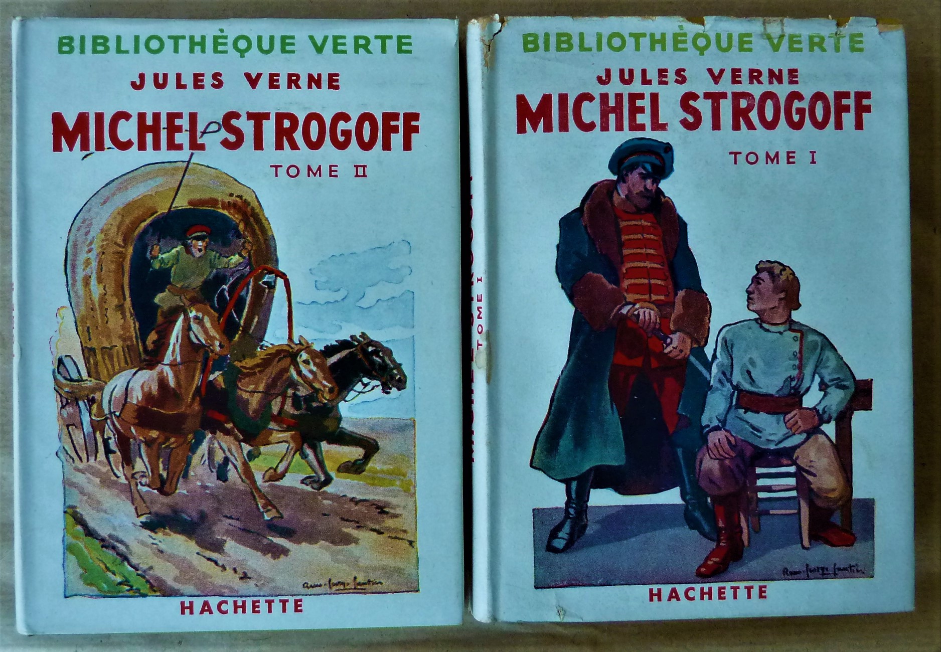 Michel Strogoff. T1 et T2. Ensemble complet.