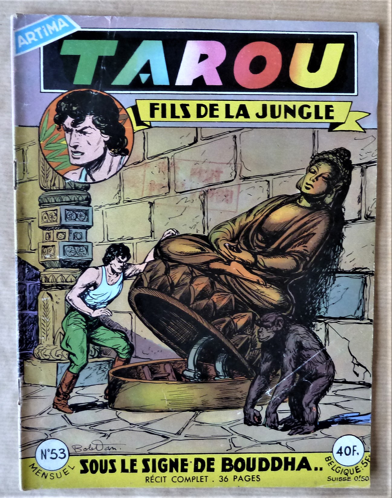 Tarou fils de la Jungle. N°53. "Sous le Signe de …