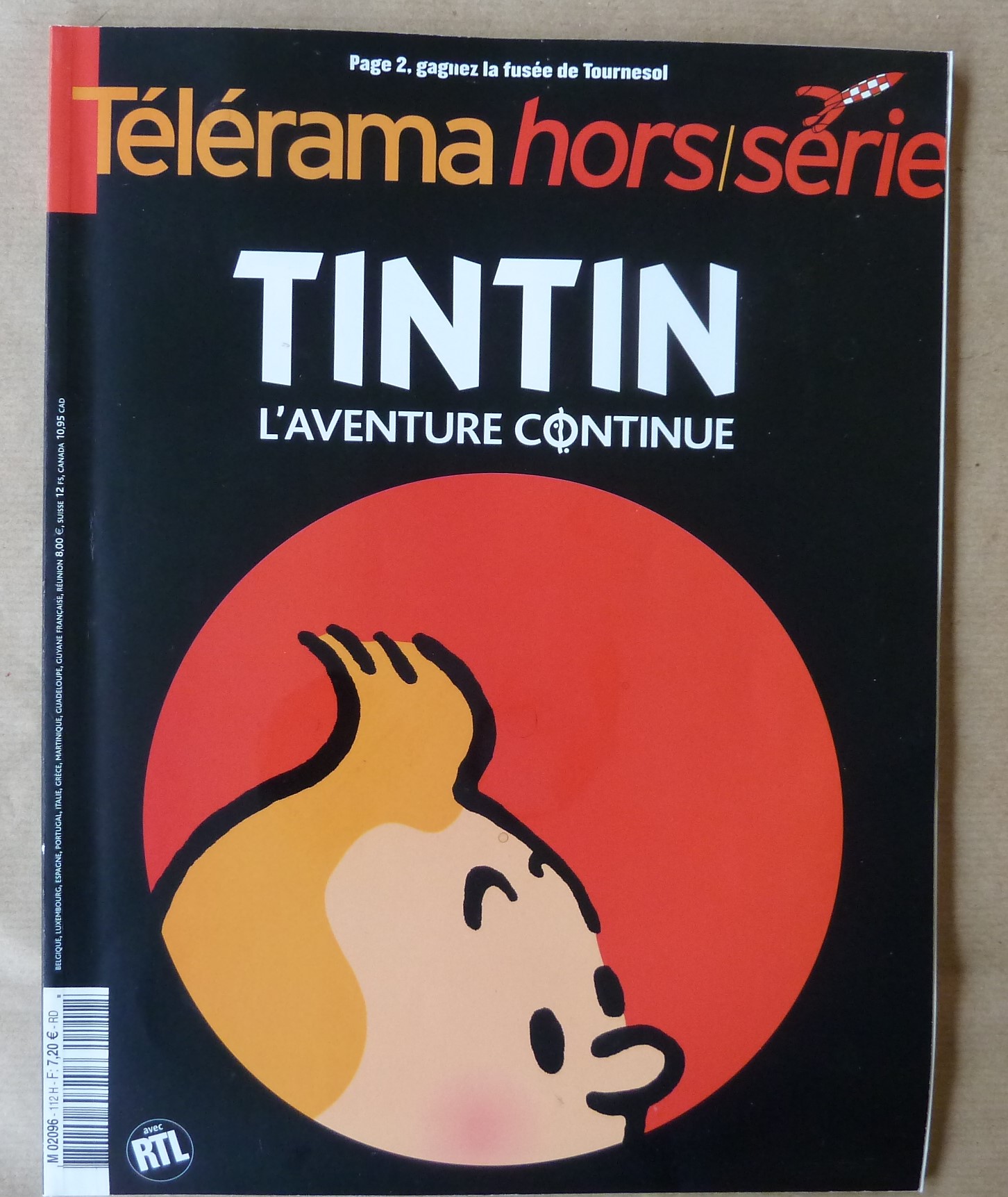 Tintin L'Aventure Continue. Télérama hors-Série