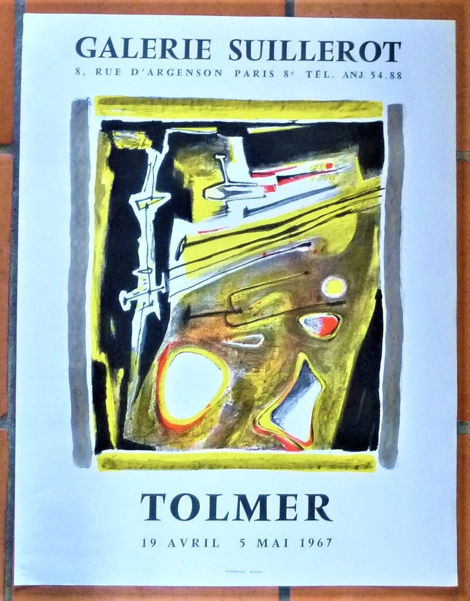 Tolmer. Affiche éditée à l'occasion de l'exposition à la Galerie …