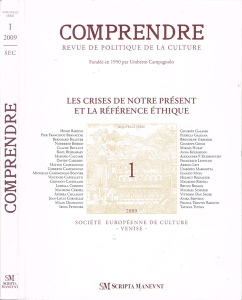 Les crises de notre présent et la référence éthique Comprendre …