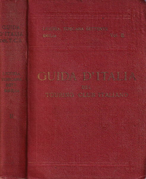 Guida d'Italia del Touring Club Italiano Liguria, Toscana settentrionale, Emilia