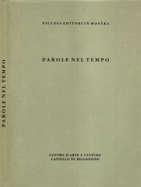 Parole nel tempo