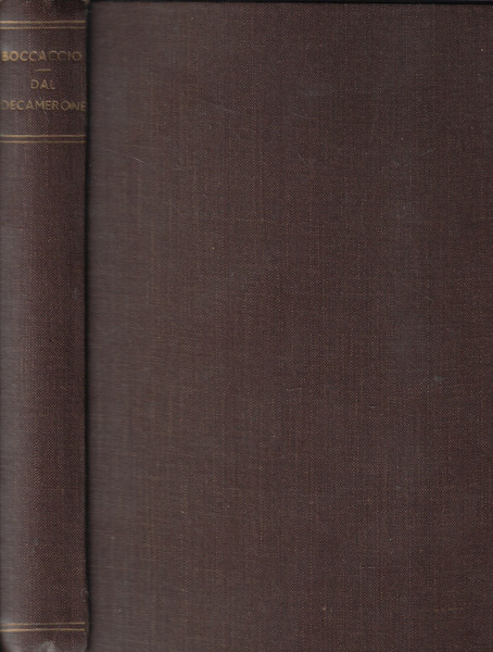 Dal Decamerone E dalle opere minori