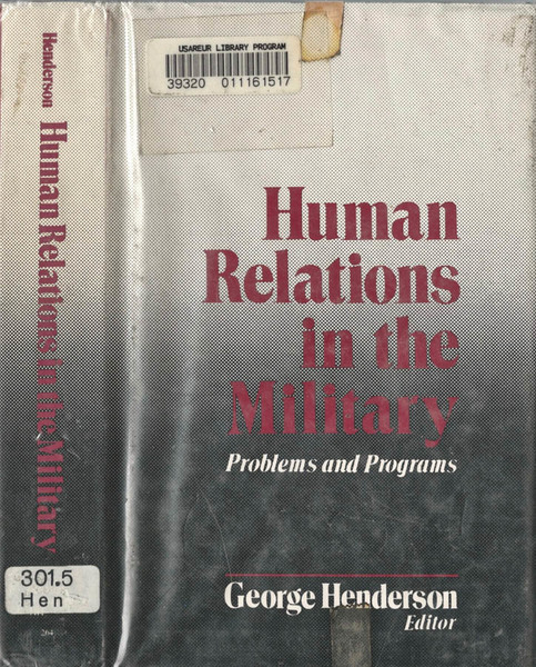 Human Relations in the Military