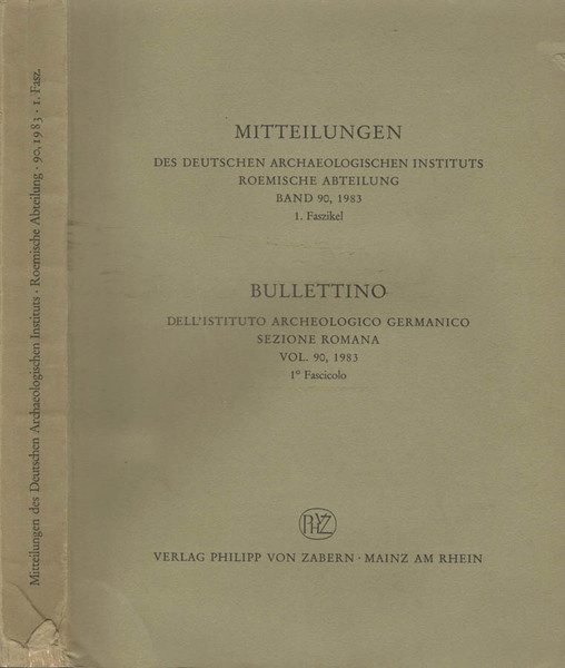 Bullettino dell' Istituto Germanico