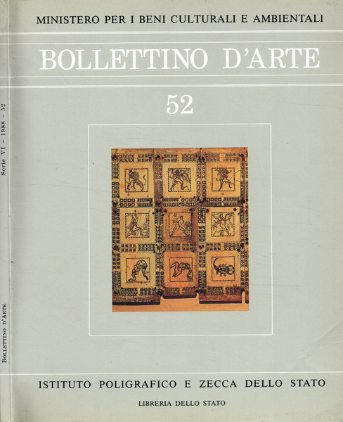 Bollettino d'Arte. Serie VI, n.52, novembre-dicembre 1988