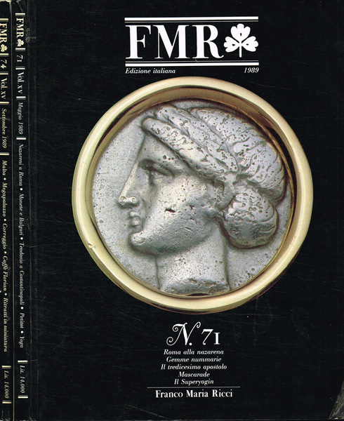 FMR. Mensile d'arte e di cultura dell'immagine n.71, 74, anno …