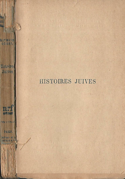 Histoires Juives
