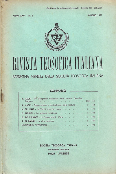 Rivista Teosofica Italiana