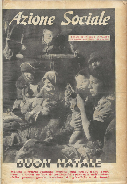 Azione sociale dalla n°1 alla n°53 del 1961