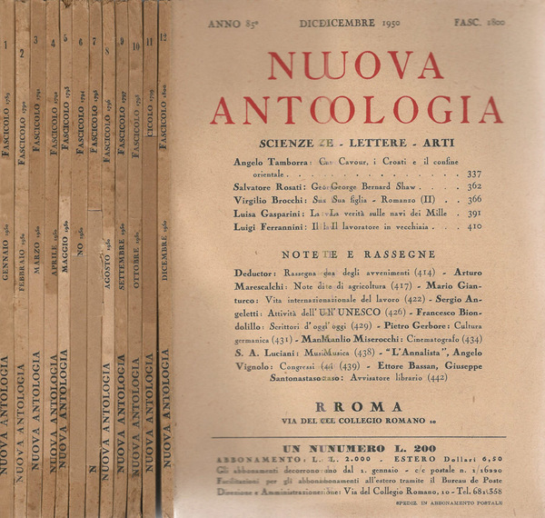 Nuova antologia 1950