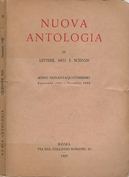 Nuova antologia 1959